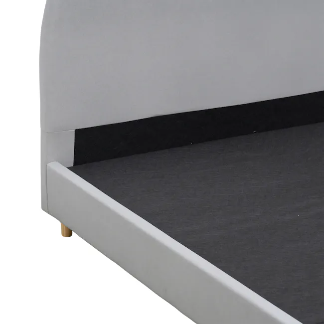 Aspen Super Single Bed - Light Grey (Pet Friendly) - 7