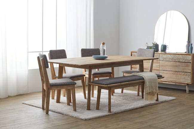 Leland Extendable Dining Table 1.6m-2m - 1