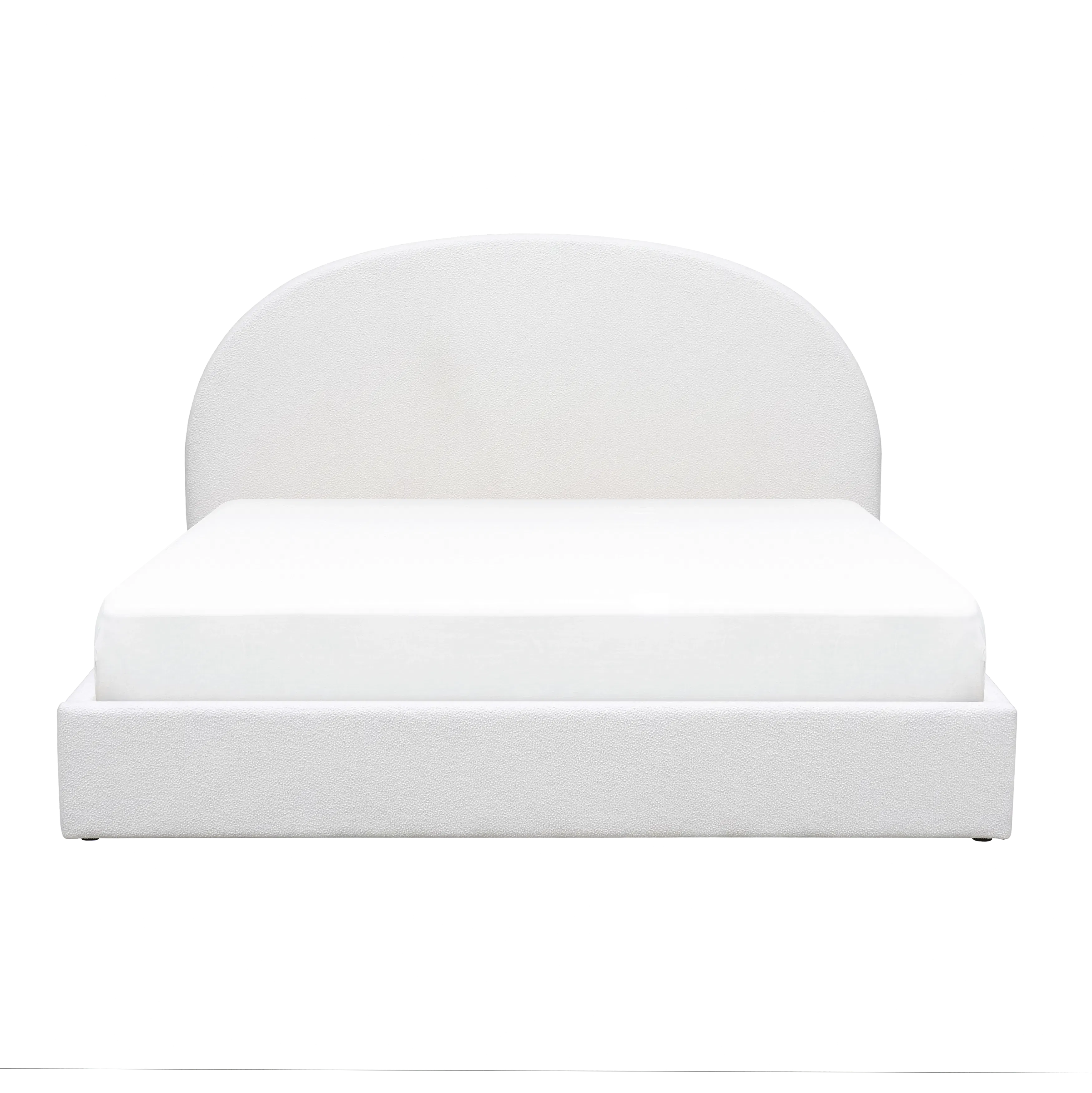 Aspen King Storage Bed - Cloud White