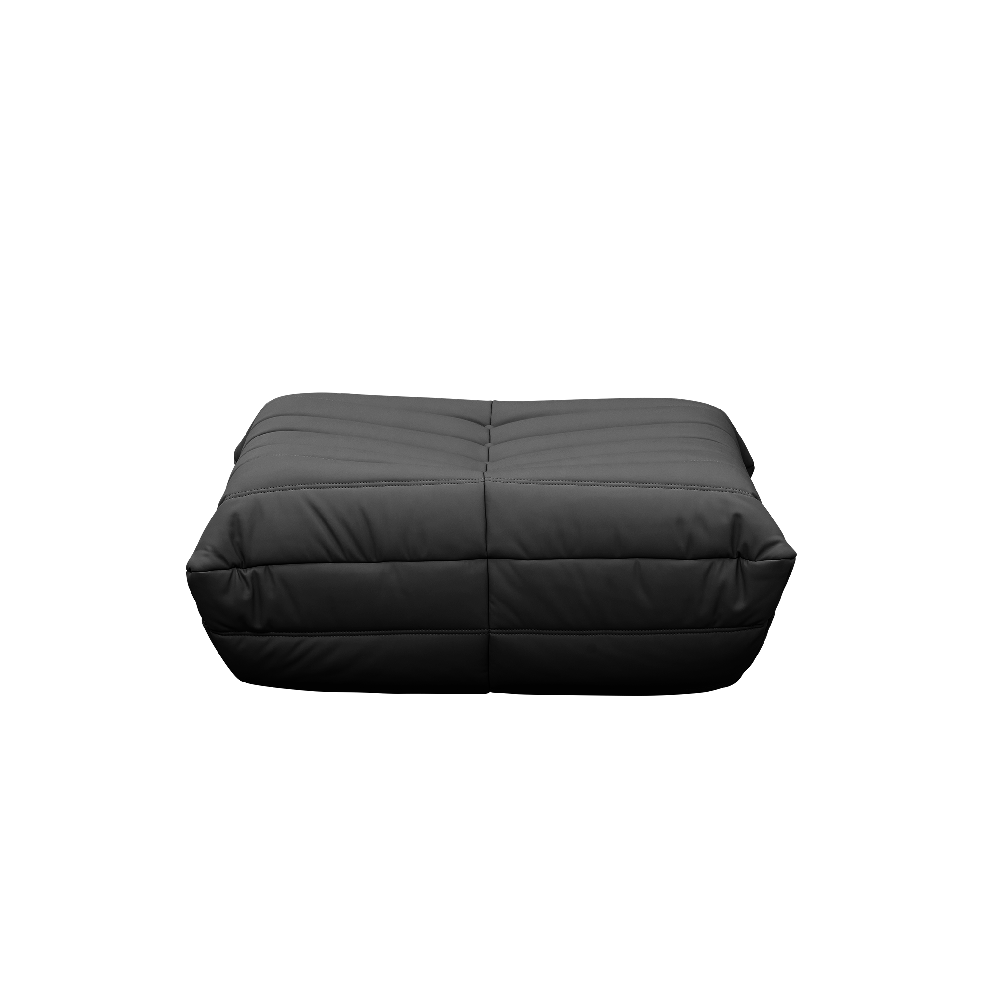 Hayward Ottoman - Black (Pet Friendly)