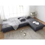 Tessa L-Shaped Storage Sofa Bed - Charcoal (Eco Clean Fabric) - 1