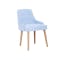 Caitlin Chair - Natural, Pale Blue
