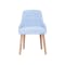 Caitlin Chair - Natural, Pale Blue - 1