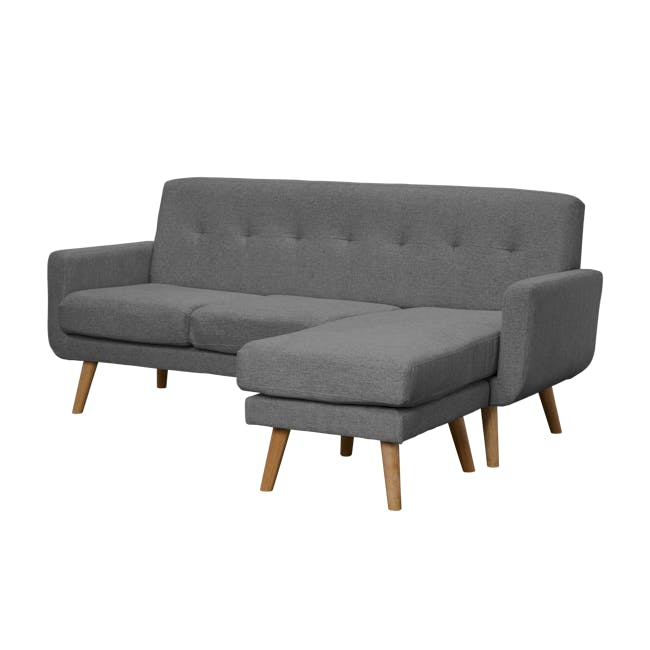 Cali L-Shaped Sofa - Walnut, Orion - 2