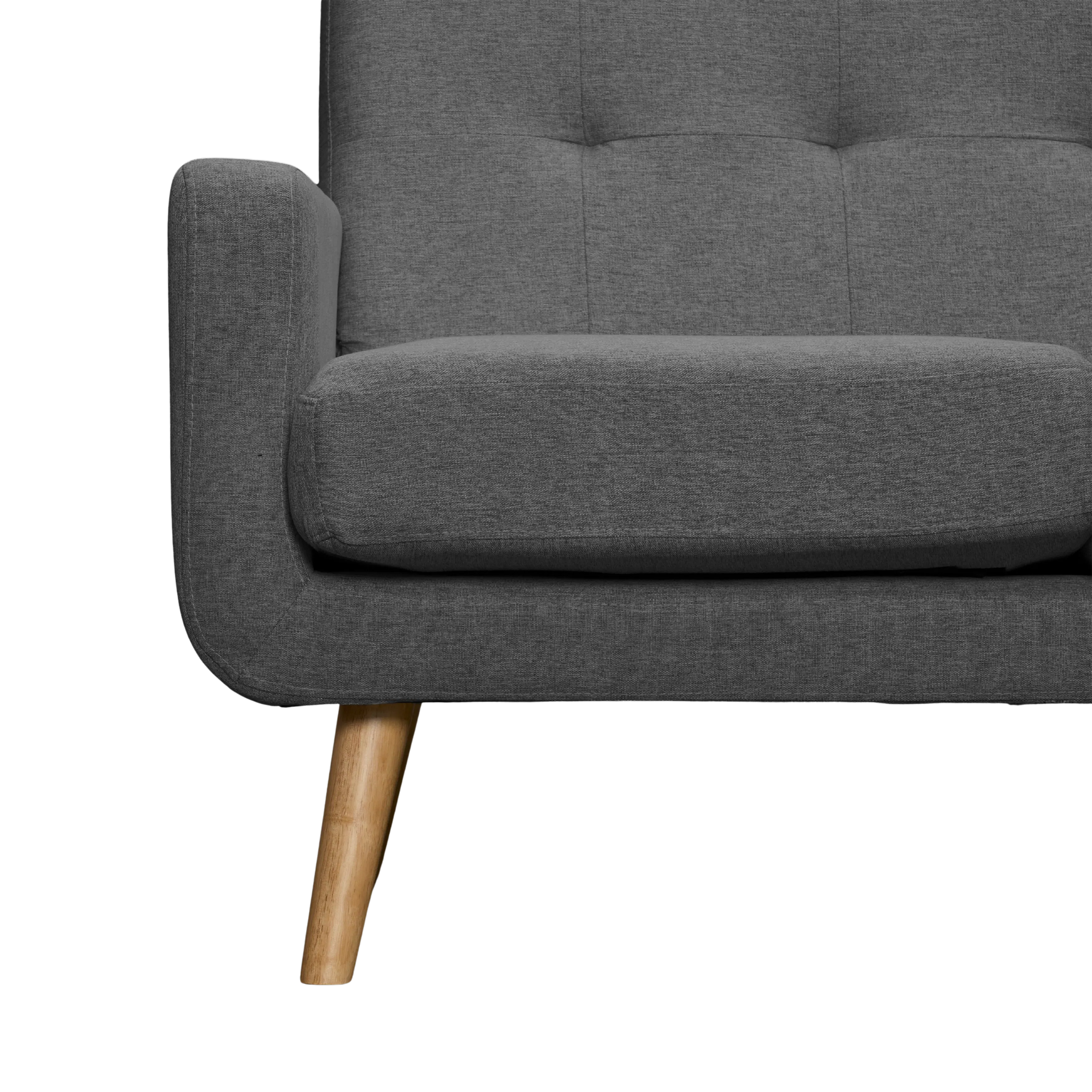 Cali L-Shaped Sofa - Walnut, Orion - 13