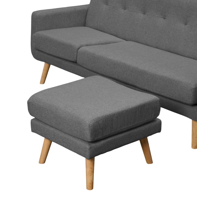 Cali L-Shaped Sofa - Walnut, Orion - 9