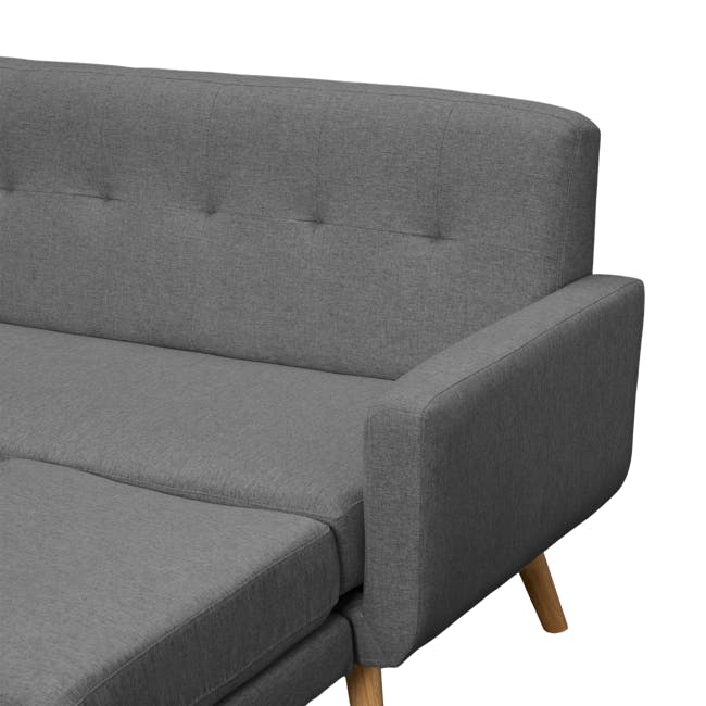 Cali L-Shaped Sofa - Walnut, Orion - 12