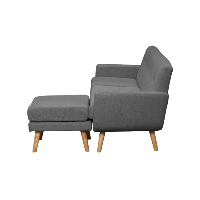 Cali L-Shaped Sofa - Walnut, Orion - 6