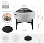Flame Master  Convo Grill BBQ Pit Large - 9