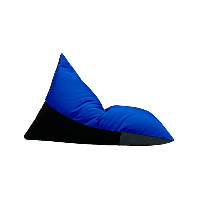 Splash Waterproof Outdoor Triangle Bean Bag - Blue - 7