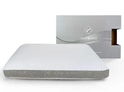 Intero ViscoAIR Bamboopro Charcoal Memory Foam Pillow - Soft Comfort