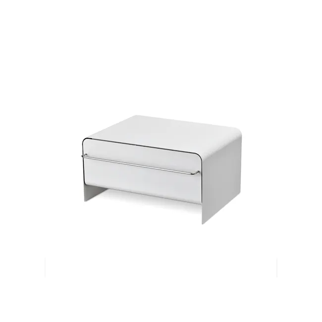 Be Worth Style UtaU Bread Drawer Kitchen Organiser in Full Size - Pure White - 1