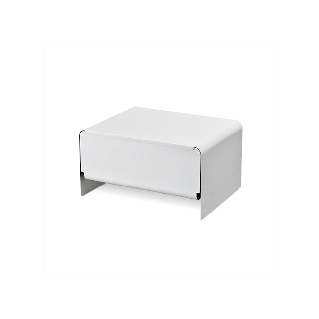Be Worth Style UtaU Bread Drawer Kitchen Organiser in Full Size - Pure White - 2
