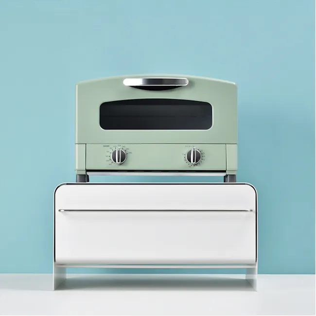 Be Worth Style UtaU Bread Drawer Kitchen Organiser in Full Size - Pure White - 3