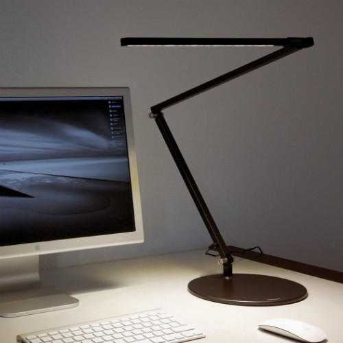 Z Bar Slim Led Desk Lamp Black Koncept Hipvan