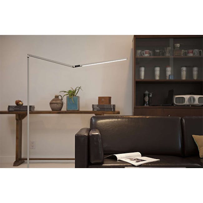 Koncept Z-Bar LED Floor Lamp - Silver - 3