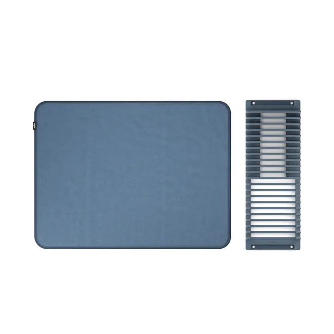 Udry Drying Mat - Slate Blue - 5
