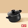 Meyer Midnight Nonstick Hard Anodized Covered Stockpot (3 Sizes) - 5