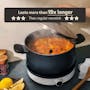 Meyer Midnight Nonstick Hard Anodized Covered Stockpot (3 Sizes) - 3