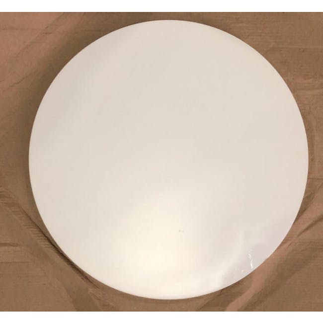 (As-is) Carmen Round Dining Table 0.6m - White - 10 - 1