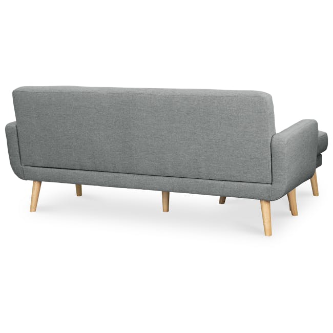 Cali L-Shaped Sofa - Siberian Grey - 4