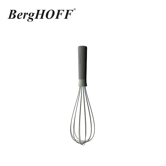 Berghoff Soft Grip Non Stick Nylon Kitchen Baking Whisk Egg Beater - 5 - BergHoff whisk, kitchen utensil, stainless steel