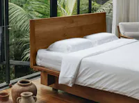 Heveya® Bamboo Fitted Sheet Set - White (5 Sizes)