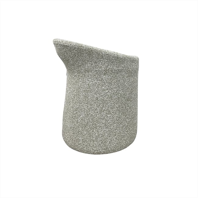 Fleur Ottoman with Water Repellent Function - Terracotta - 3