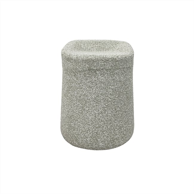 Fleur Ottoman with Water Repellent Function - Terracotta - 5