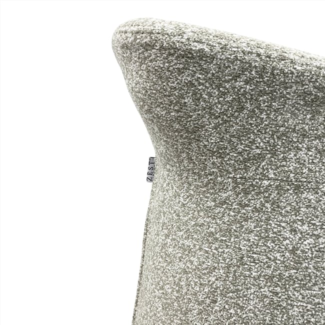 Fleur Ottoman with Water Repellent Function - Terracotta - 7