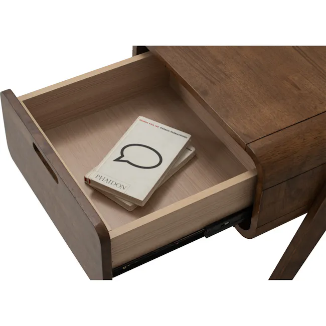 Ayami Bedside Table - Cocoa - 8