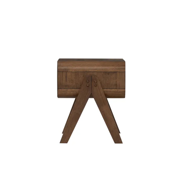 Ayami Bedside Table - Cocoa - 9