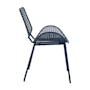 Lionel Outdoor Chair - Blue - 2