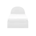 Aspen Single Storage Bed - Cloud White
