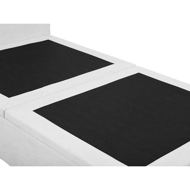 Aspen Single Storage Bed - Cloud White - 10