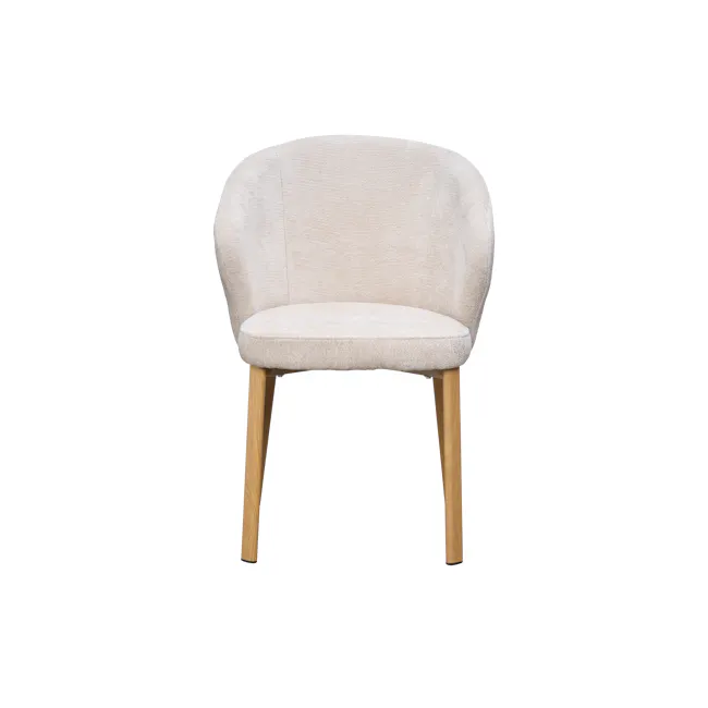 Apollo Dining Table 1.8m (Sintered Stone) with 6 Apollo Dining Armchairs - Oak - 22