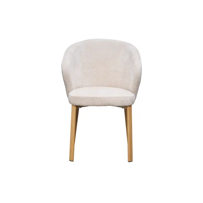 Apollo Dining Table 1.8m (Sintered Stone) with 6 Apollo Dining Armchairs - Oak - 22
