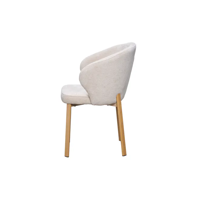 Apollo Dining Table 1.8m (Sintered Stone) with 6 Apollo Dining Armchairs - Oak - 24