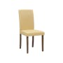 Dahlia Dining Chair - Cocoa, Caramel (Faux Leather) - 5