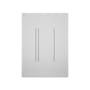 Lucca 3 Door Wardrobe 9 - Matte White - 1