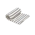 Juralle Throw Blanket - Black Stripes