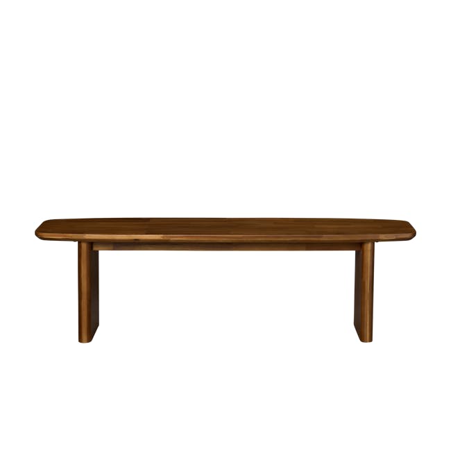 Nuvia Dining Table 1.6m with Nuvia Bench 1.5m and 2 Nuvia Dining Chairs - 17