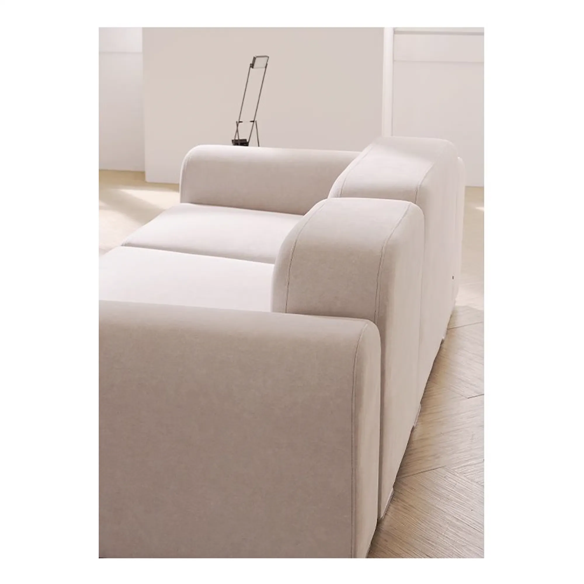 Sonata 3 Seater Extended Sofa - Ivory (Pet Friendly) - 18