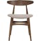 Tricia Dining Chair - Walnut, Barley - 1