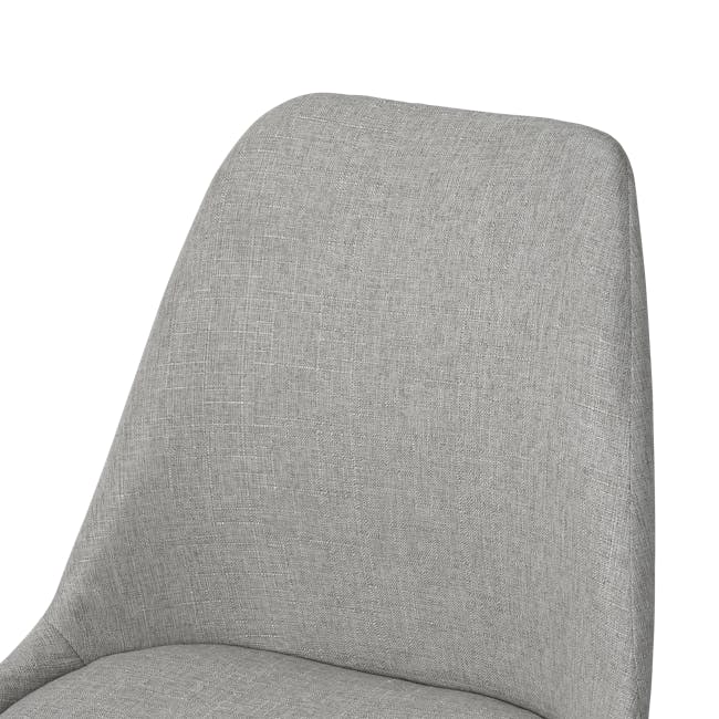 Linnett Chair - Natural, Stone Grey (Fabric) - 6