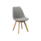 Linnett Chair - Natural, Stone Grey (Fabric)