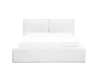 (As-is) Maine Storage Queen Bed - Ivory (Pet Friendly)