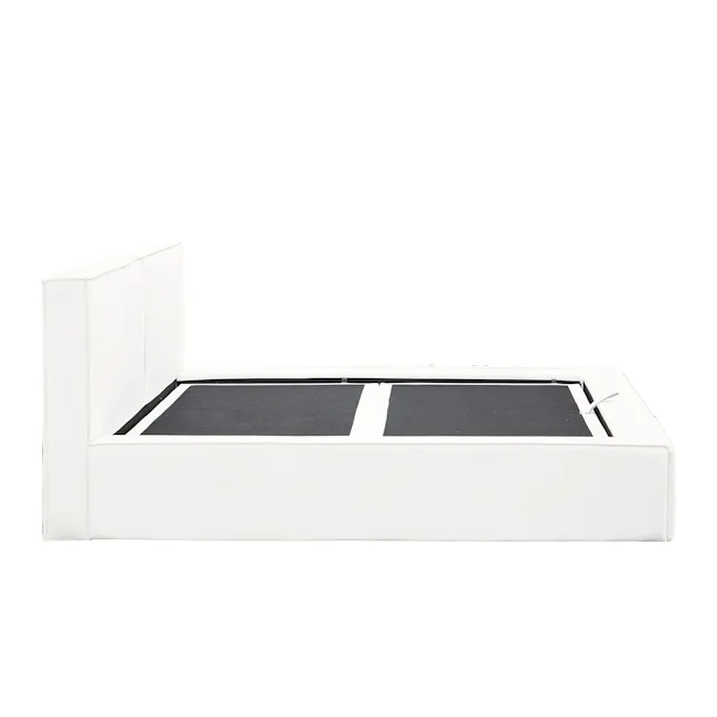 (As-is) Maine Storage Queen Bed - Ivory (Pet Friendly) - 29