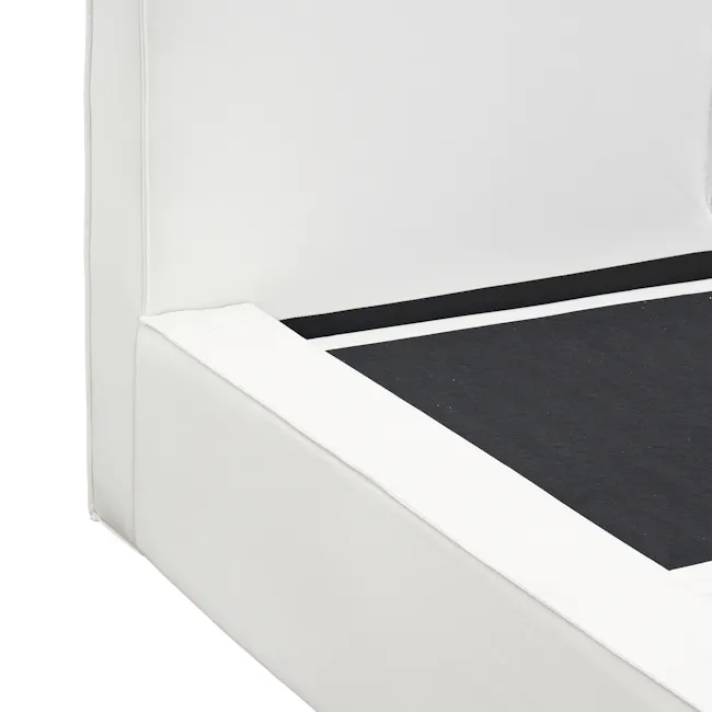 (As-is) Maine Storage Queen Bed - Ivory (Pet Friendly) - 34
