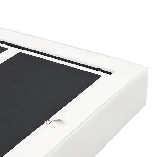 (As-is) Maine Storage Queen Bed - Ivory (Pet Friendly) - 35